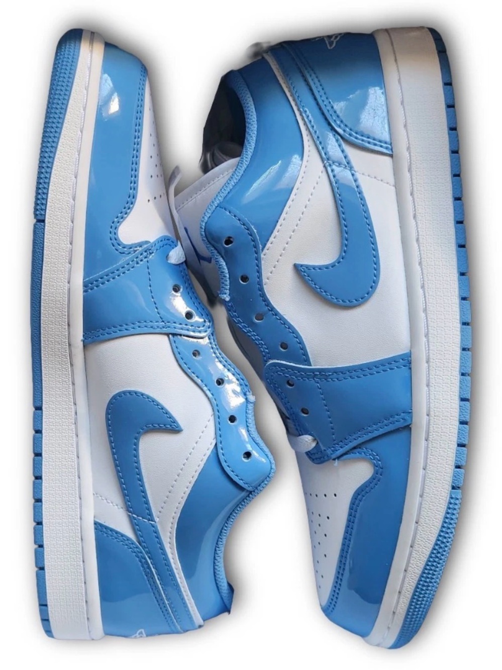 Nike Air Jordan 1 Low SE "Legend Blue Patent" - Size 8M NEW